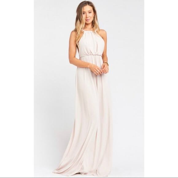 NWOT SHOW ME YOUR MUMU Amanda Maxi Dress Lavender Small - Picture 6 of 8